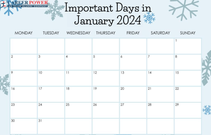 Important Days in January 2025, List of National & International Events