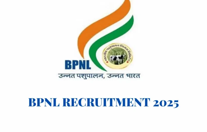 BPNL Recruitment 2025 Notification Out for 2152 Vacancies