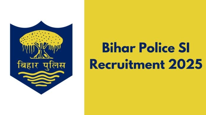 Bihar Police SI Prohibition Notification 2025 Out for 28 Sub Inspector Vacancies