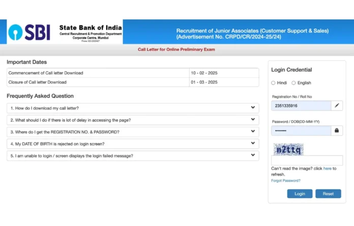 SBI Clerk Prelims Admit Card 2025 Out at sbi.co.in, Download Link Here