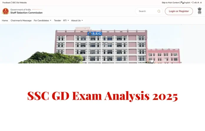 SSC GD Exam Analysis 2025, 4th February Difficulty Level and Good Attempts