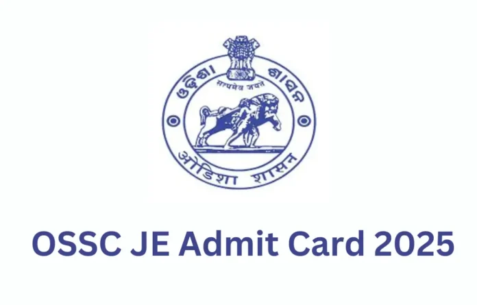 OSSC JE Mains Admit Card 2025 Out, Direct Link Here