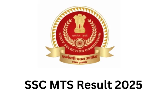 SSC MTS Result 2025 Out, Final Merit List PDF and Cut Off