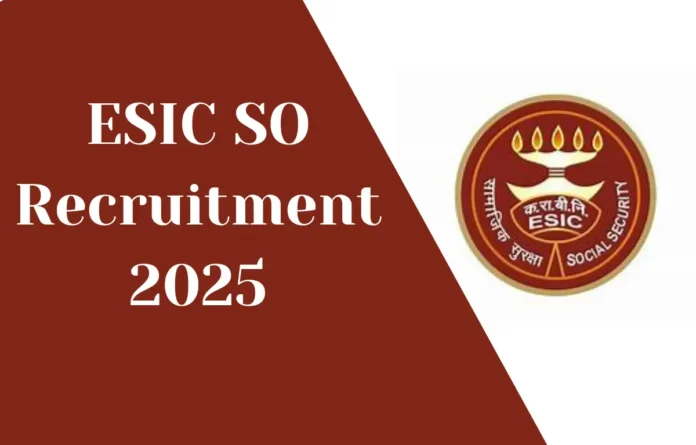 ESIC Specialist Grade 2 Recruitment 2025 Notification Out for 558 Vacancies