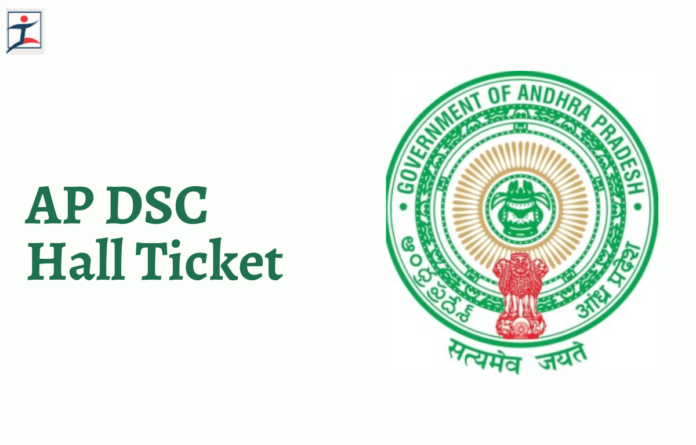 AP DSC Hall Ticket 2025 for School Assistants, SGT, TGT, PGT & Other Posts