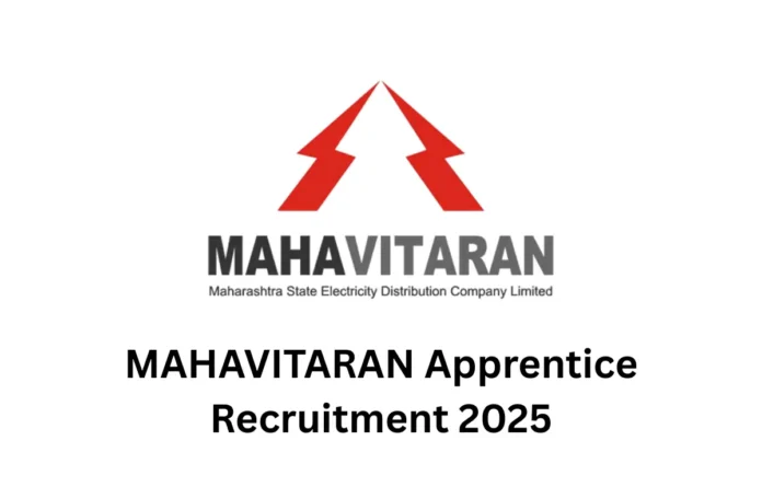 MAHAVITARAN Apprentice Recruitment 2025 Notification Out for 187 Vacancies