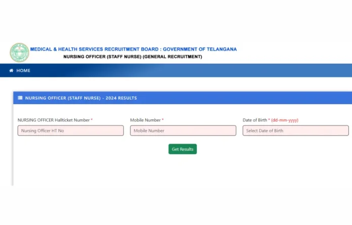 MHSRB Nursing Officer Result 2025 Out, Check Cut Off and Results