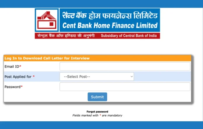 CBHFL Bank Interview Call Letter 2025 Out for Various Posts, Download Link
