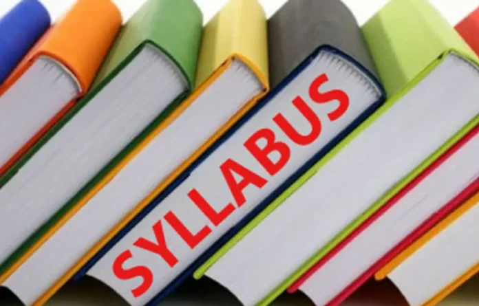 MES Syllabus 2025 and Exam Pattern, Syllabus Topics