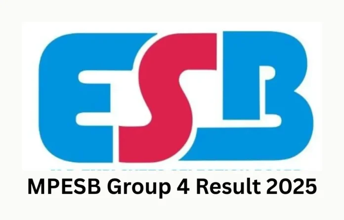 MPESB Group 4 Result 2025, Score Card and Result Link