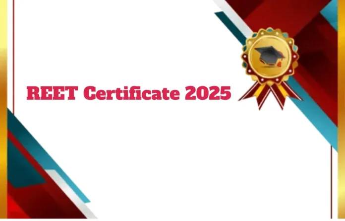 Rajasthan REET Certificate 2025 Link Active, Check Validity & Download Process