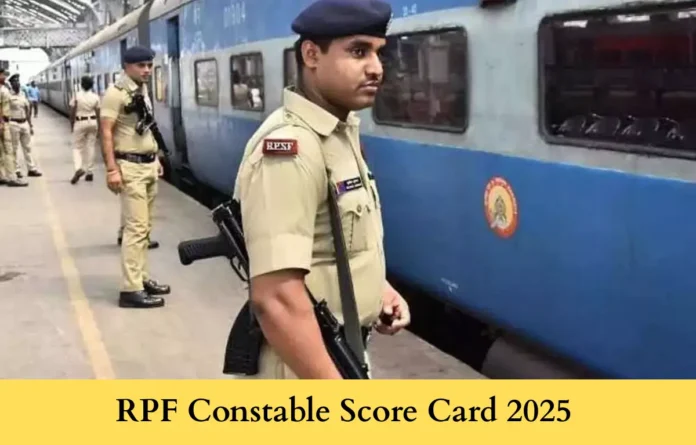 RPF Constable Scorecard 2025 Out Today, Check Overall and Subject-wise Marks