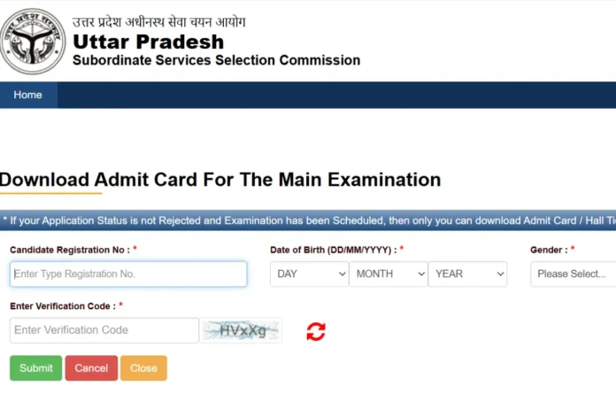 UPSSSC Junior Assistant Admit Card 2025 Out at upsssc.gov.in, Hall Ticket Here