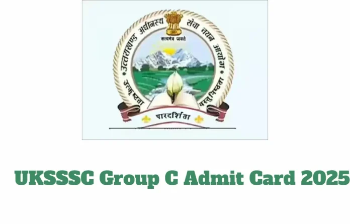 UKSSSC Group C Admit Card 2025, Hall Ticket Link Soon