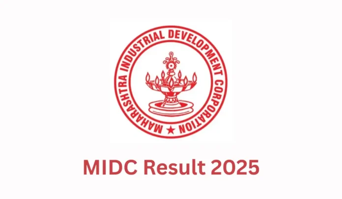 MIDC Result 2025 Soon at midcindia.org, Score Card and Result Link