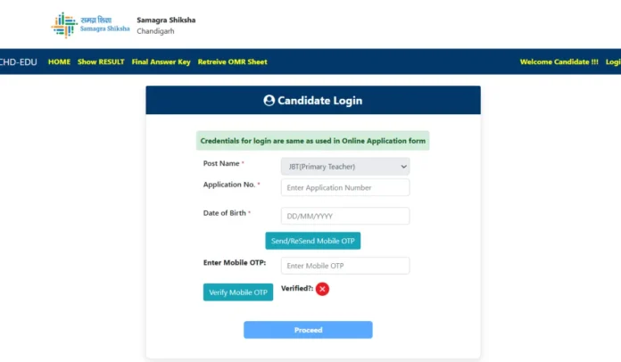 Chandigarh JBT Result 2025 Out, Score Card and Result Link Chandigarh JBT Result 2025 Out, Score Card and Result Link