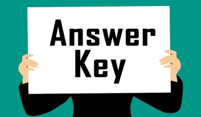 JKSSB JE Answer Key 2025 Out, Download Electrical Response Sheet PDF