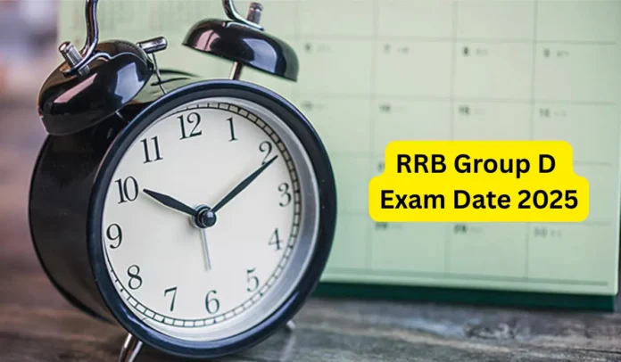 RRB Group D Exam Date 2025 Out, CEN 08/2024 CBT Starts From 17 November
